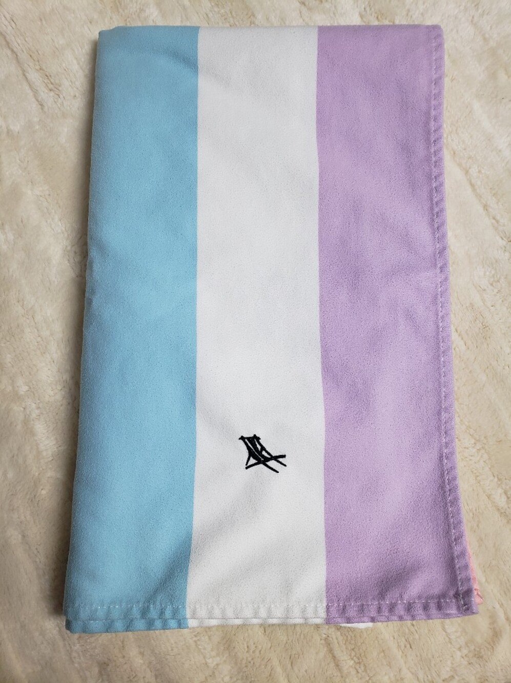 DOCK & BAY Pastel Striped Quick Dry Towel